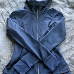 Lululemon Navy Blue Zip-Up Hoodie. Very gently worn